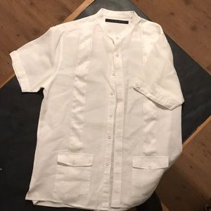 Sean John men's button down short sleeve